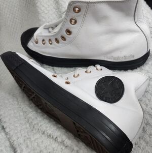 Converse Black and White High-Tops